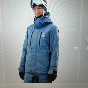 Montec Fawk W Ski Jacket in Blue Steel
